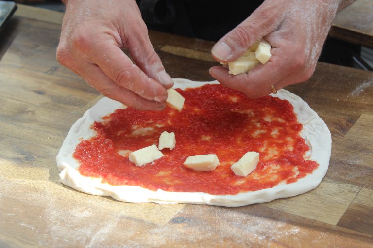 Pizza making
